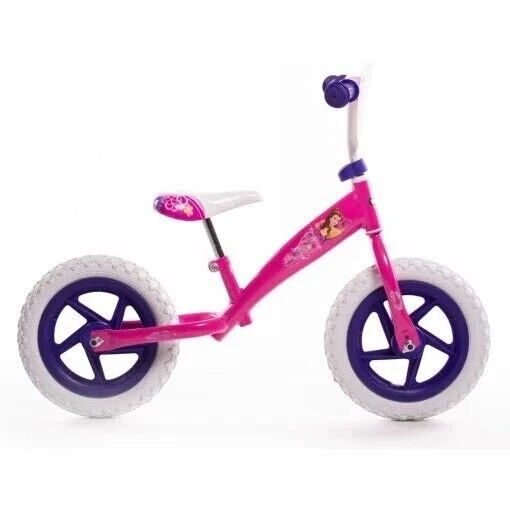 Bicicleta de Equilibrio Disney Princess Rosa 12" Rosa Niño Bebé Bicicleta de Entrenamiento Foto 2 de 4
