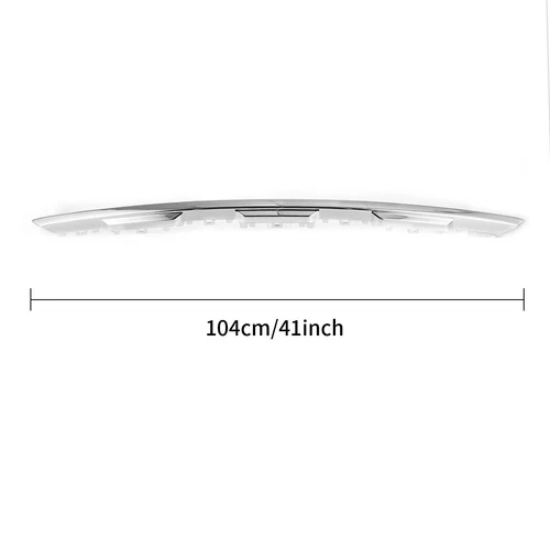 Front Bumper Lower Chrome Molding Trim For 2021-2023 Nissan Rogue 620726RA0A - Picture 5 of 19