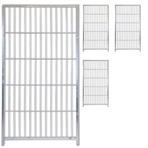 4 fence panels for dogs electrolytic galvanizing 100xh180 cm-