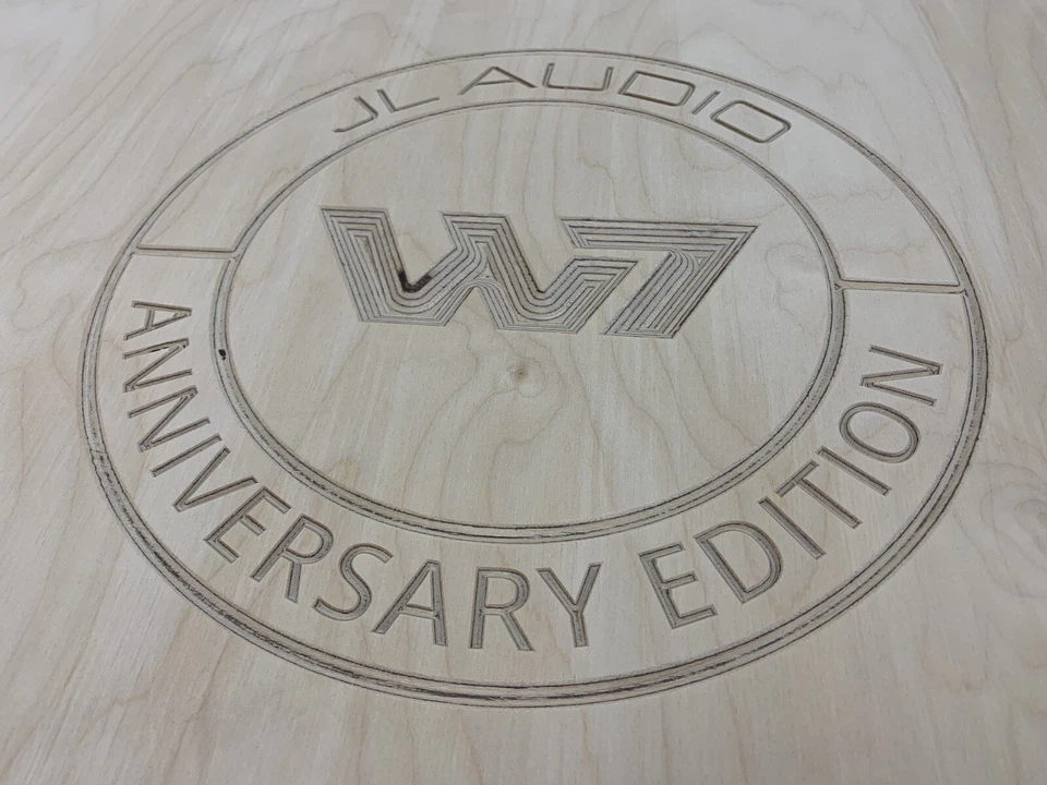 Dual JL Audio 13W7 Custom Ported Box 13.5 w7 13W7AE Enclosure Baltic Birch - Image 4 of 4