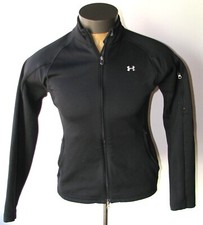 Under Armour Youth/Boys/Girls Black Full-Zip Sweat Shirt Jacket- Size Medium
