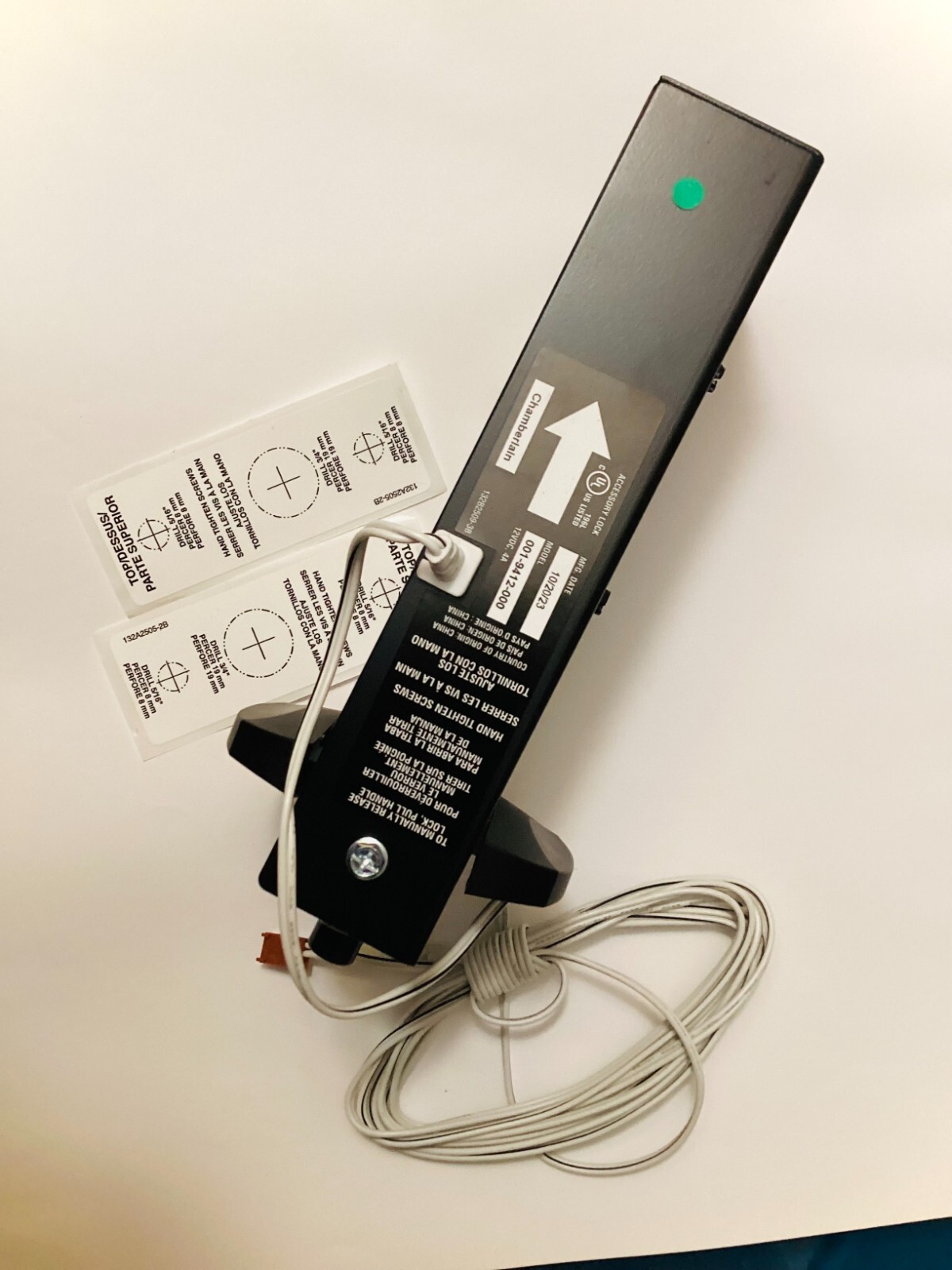 OEM Chamberlain/Liftmaster Power Door Lock 41A6102 Garage Door Slide