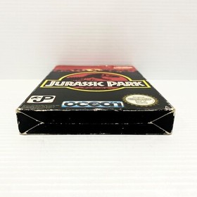 Jurassic Park + Box & Manual - Nintendo NES - Tested & Working - Free Postage