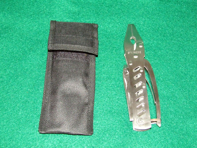8 in 1 Multi Tool Stainless Steel Pliers Knives Saw File Screw Drivers Sheath