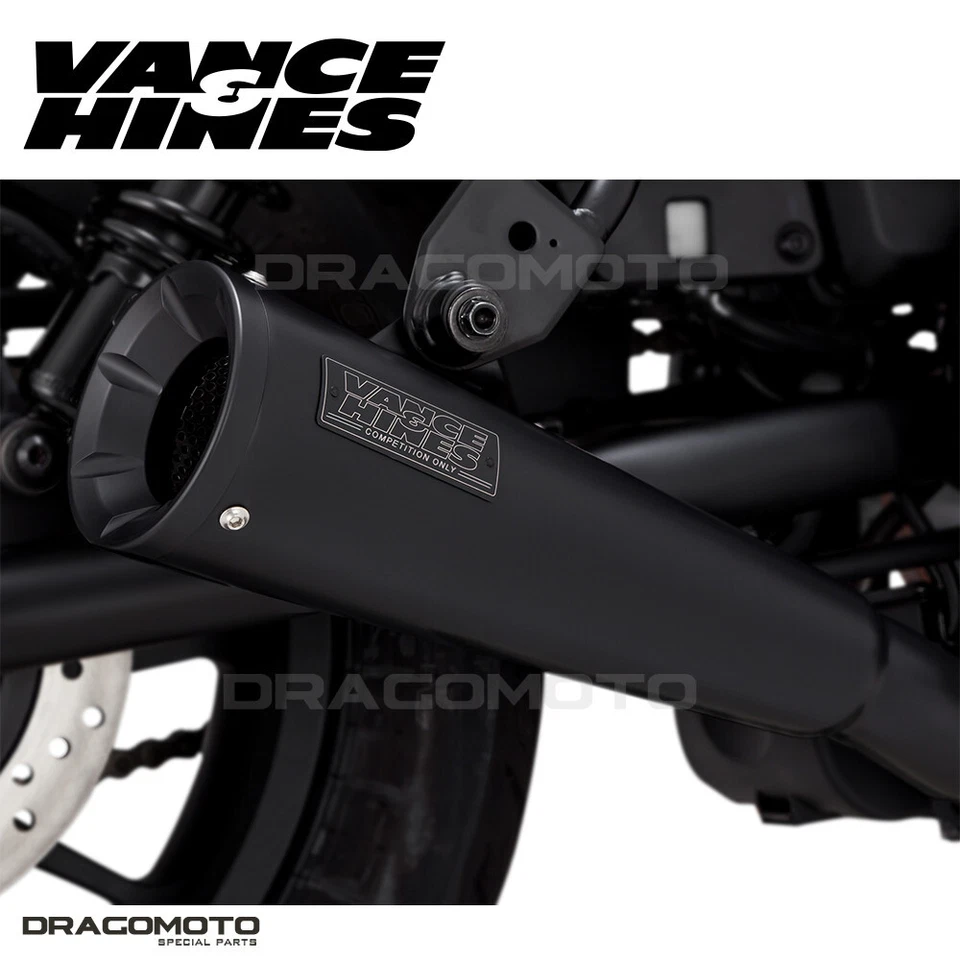HONDA CMX 500 ABS Rebel 2017-2024 Upsweep Pot échappement Vance & Hines 48421... - Photo 1/4