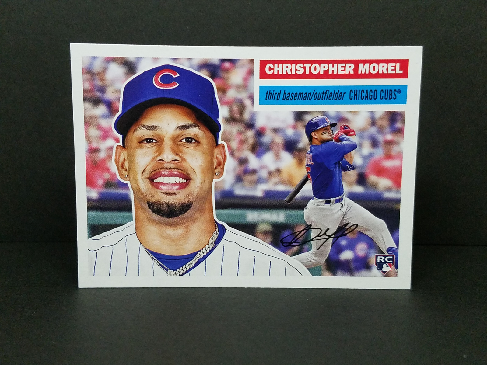 2023 Topps Archives #34 Christopher Morel, Chicago Cubs (RC) - Base Rookie Card