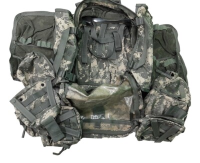 GI ACU MOLLE Medical Backpack With 8 Pouches Combat Medic Set 8465