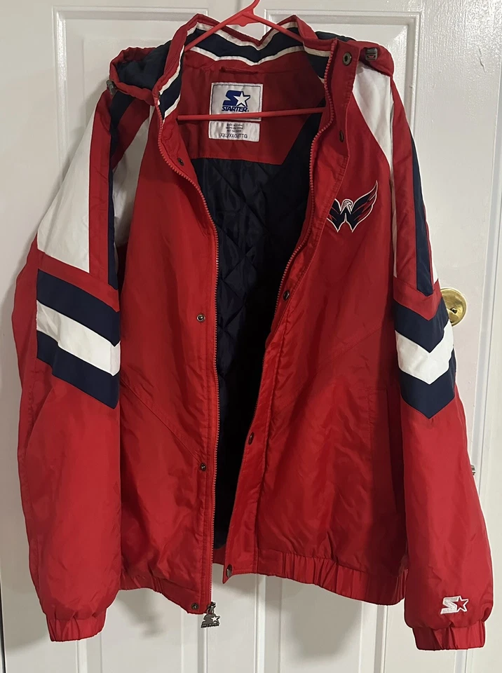 Washington Capitals Jacket Starter Pro Line XXL - Image 2 of 4