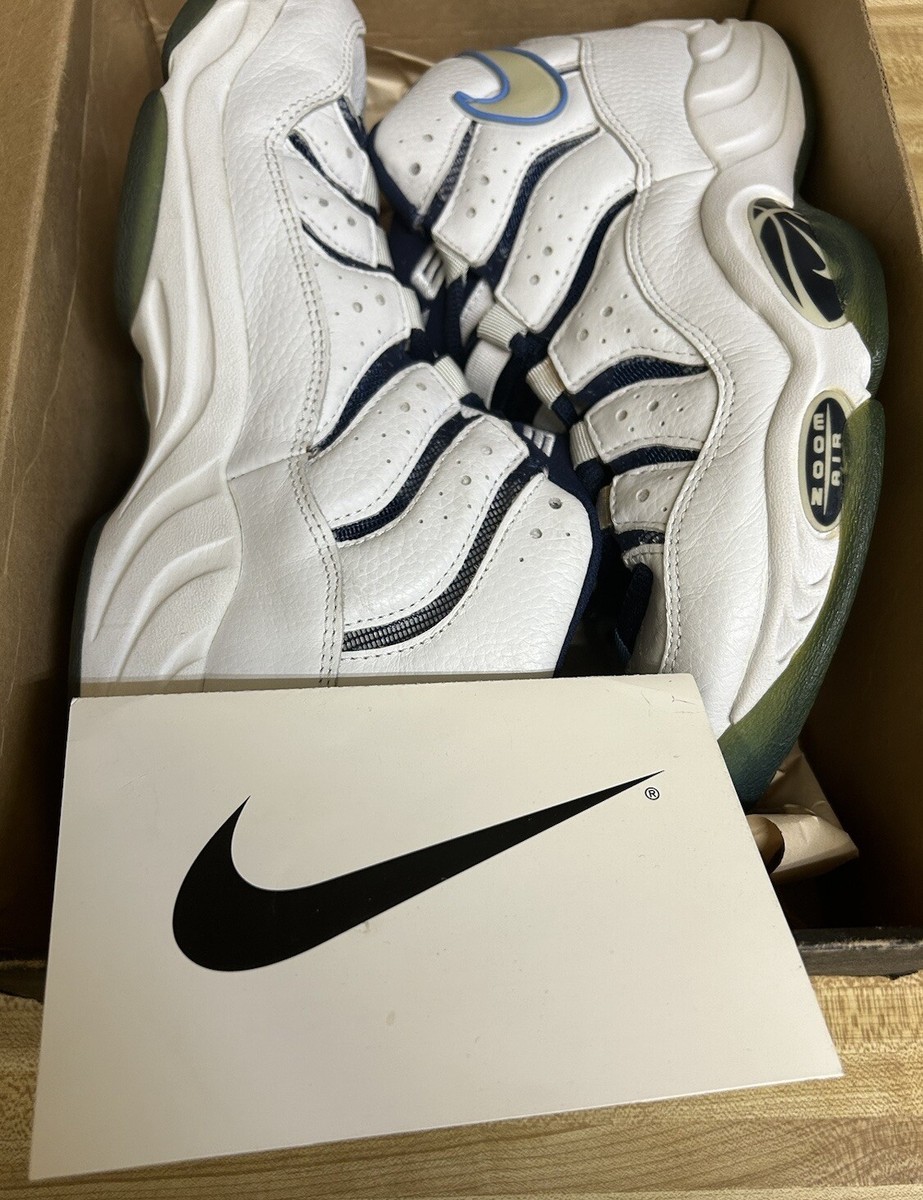 Nike Air Zoom 1.0 Flight OG White Carolina Blue 1995 Size Nike Air Zoom 1.0 Flight OG White Carolina Blue 1995 Size