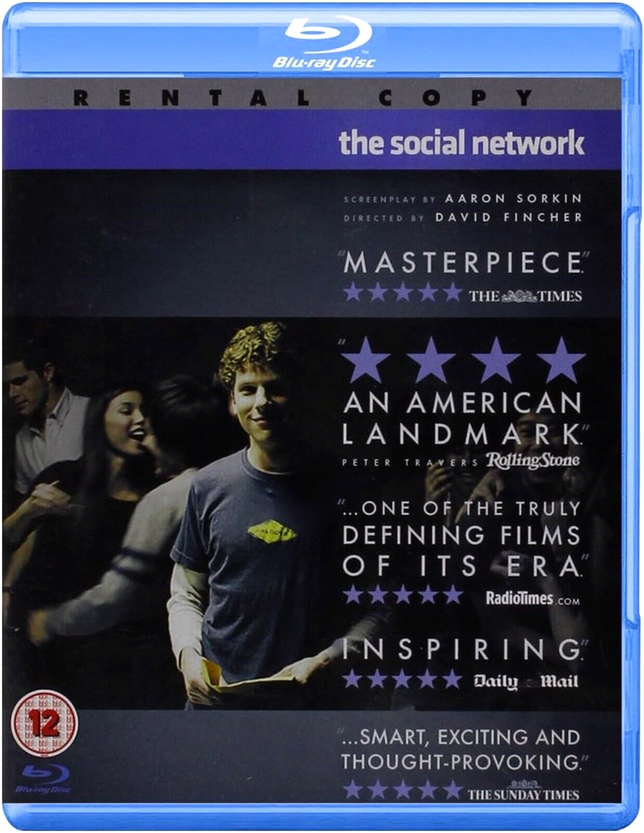 The Social Network (Blu-ray, 2011) for sale online UK