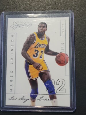 2013-14 Panini Signatures #216 Magic Johnson RARE /15 SP