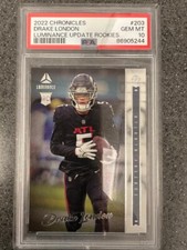 2022 CHRONICLES DRAKE LONDON LUMINANCE UPDATE ROOKIES #203
