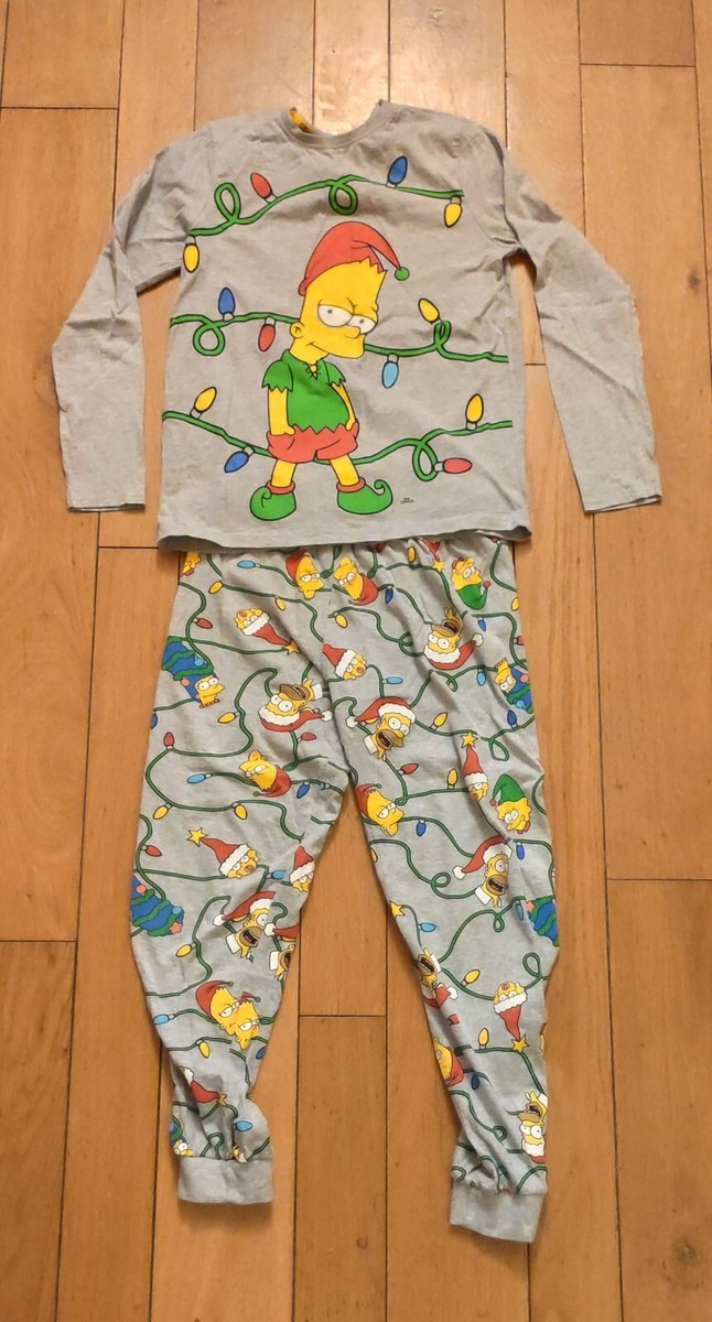 Christmas Pajamas Children's Simpsons Pyjamas Simpson