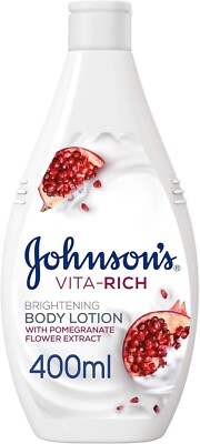 Johnson's Body Lotion Vita-Rich Brightening With Pomegranate Flower 400ml