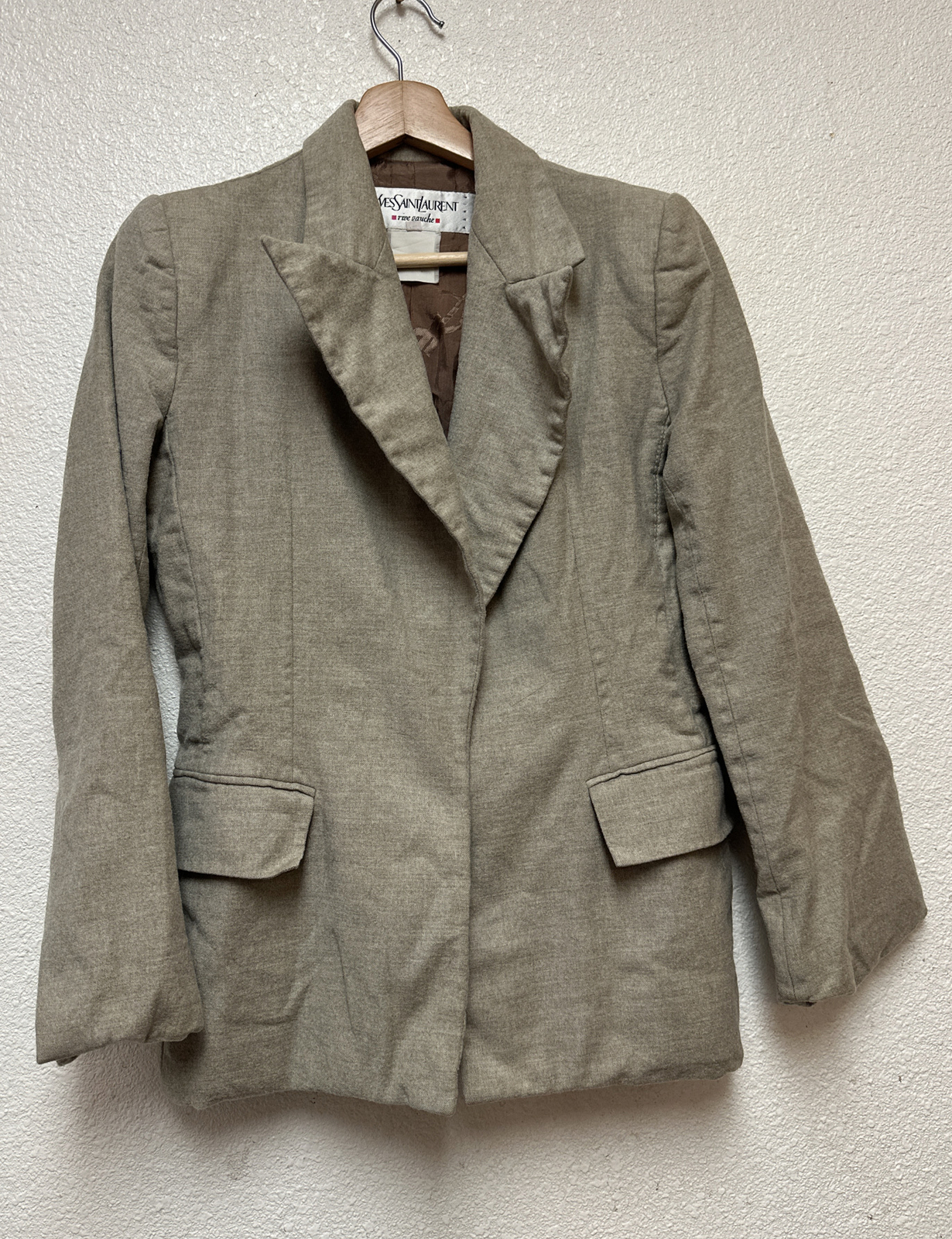 Blazer vintage Yves saint Laurent misto lana donna taglia 38 vedi foto