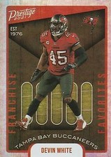 2021 Prestige Franchise Favorites #4 Devin White Card