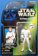 Star Wars POTF Luke Skywalker in Stormtrooper Disguise  Color Photo Green Card
