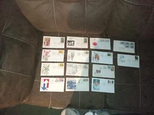 1960"s First Day Of Issue Stamps And Envelopes