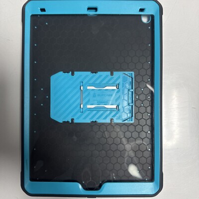 iPad 9 Gen 10.2  Case SUPCASE Unicorn Beetle Screen Cover + Kickstand Used Blue