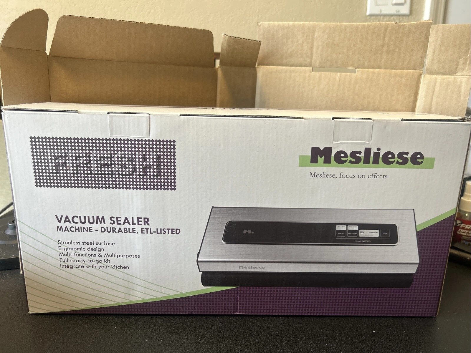 Vacuum Sealer Machine Powerful 90Kpa Precision 6-in-1 Compact Food Preservation