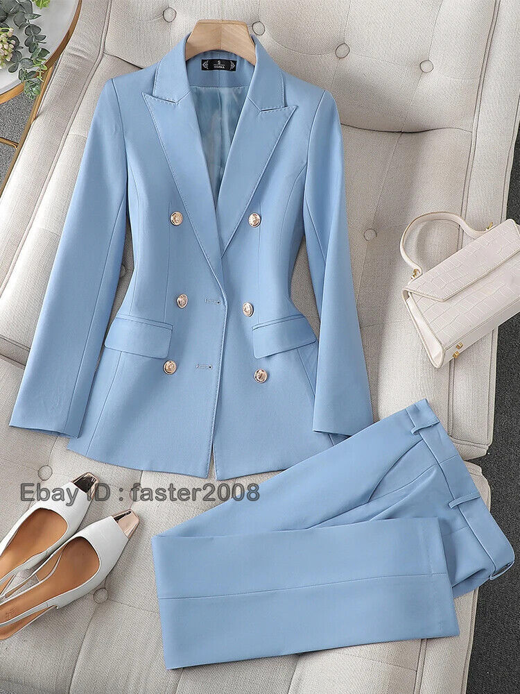 women's formal dress pant suits Power Play Fancy Pantsuit | Modern Blazer Pantsuit | Womens Pantsuit perfect for power office wear Ladies Pant Suit Women Business