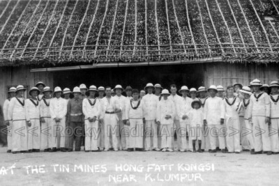 Evv-86 Royal Marines, Hong Fatt Kongsi Tin Mine, Kuala Lumpur, Malaysia. Foto