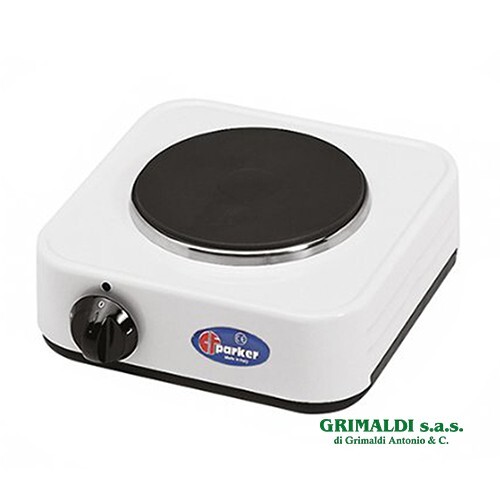 Fornello da Campeggio Parker 5318P | Elettrico 1000W Portatile Bianco