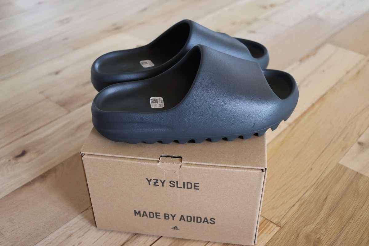 靴 YZY SLIDE ID5103 adidas YEEZY Slide Dark Onyx ID5103 Men's Size | eBay