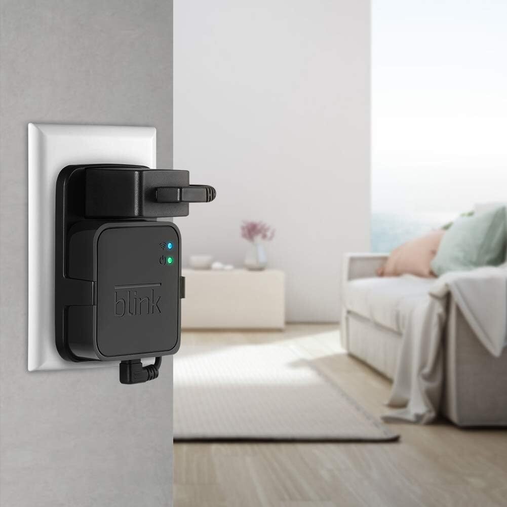 2 Outlet Wall Mount for Blink Sync Module-Mount Bracket Holder for Blink XT/XT2