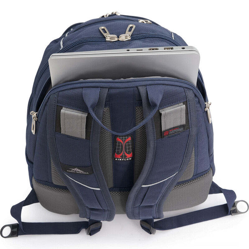 High Sierra Academy 3.0 Eco 15.6" Laptop & Tablet Backpack Marine Blue
