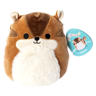 Original Squishmallows **WINTER MELZIE the CHIPMUNK** 7.5