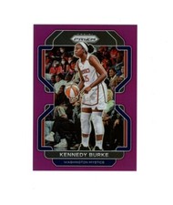 2022 Prizm WNBA PURPLE REFRACTOR SP KENNEDY BURKE /99! Washington Mystics! 