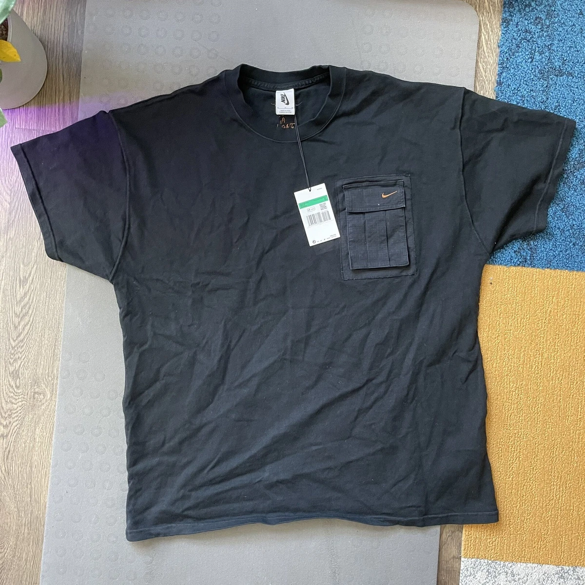 S NIKE travis scott pocket tee トラビス スコット