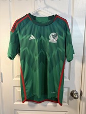 Adidas Mexico National Team 2022 World Cup Home Jersey - Green