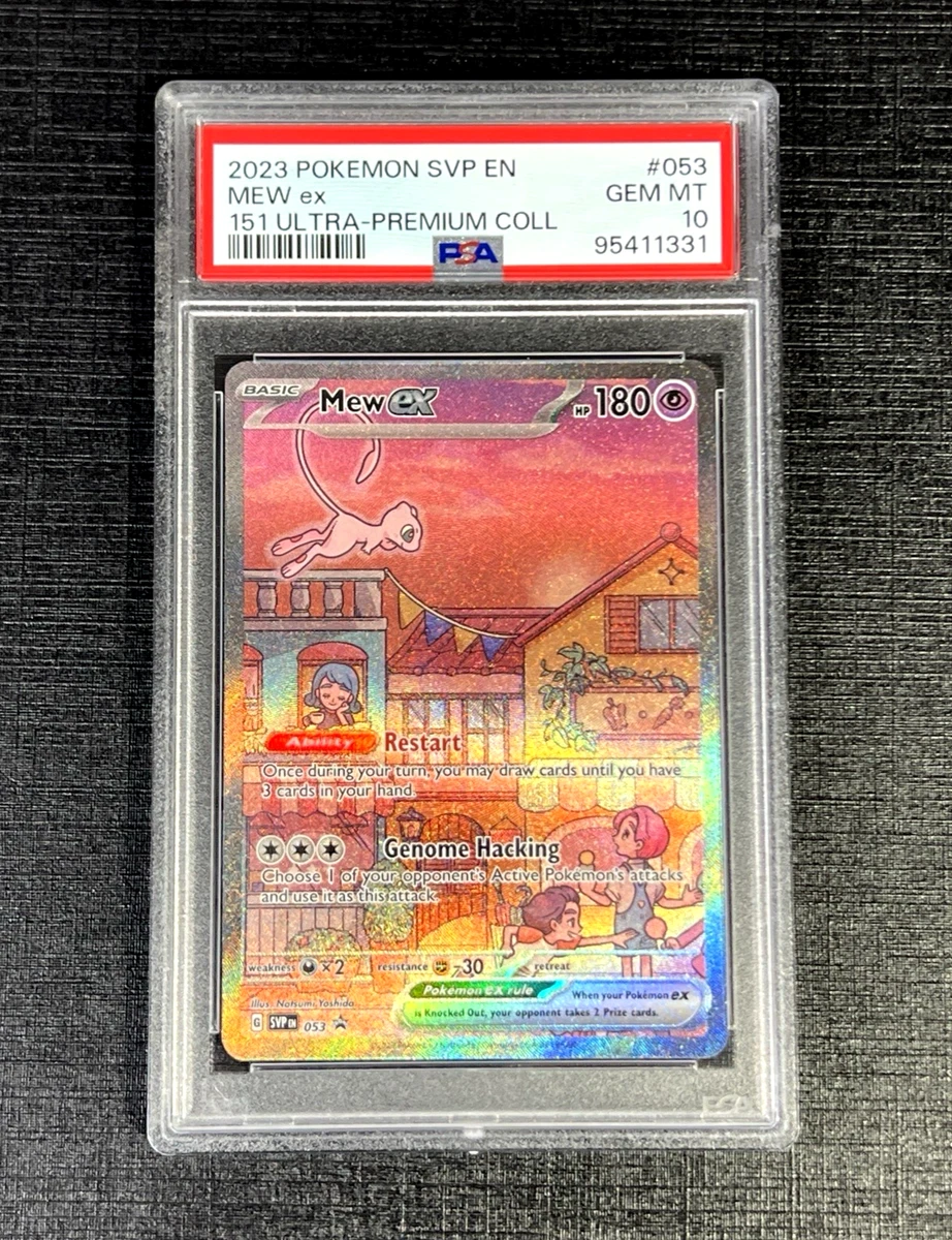 Mew Pokémon TCG Professional Sports Authenticator (PSA) Grade 10