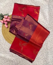 Heavy Indian Pakistani Designer Ethnic Women Party Wear Saree Wedding Bollywood