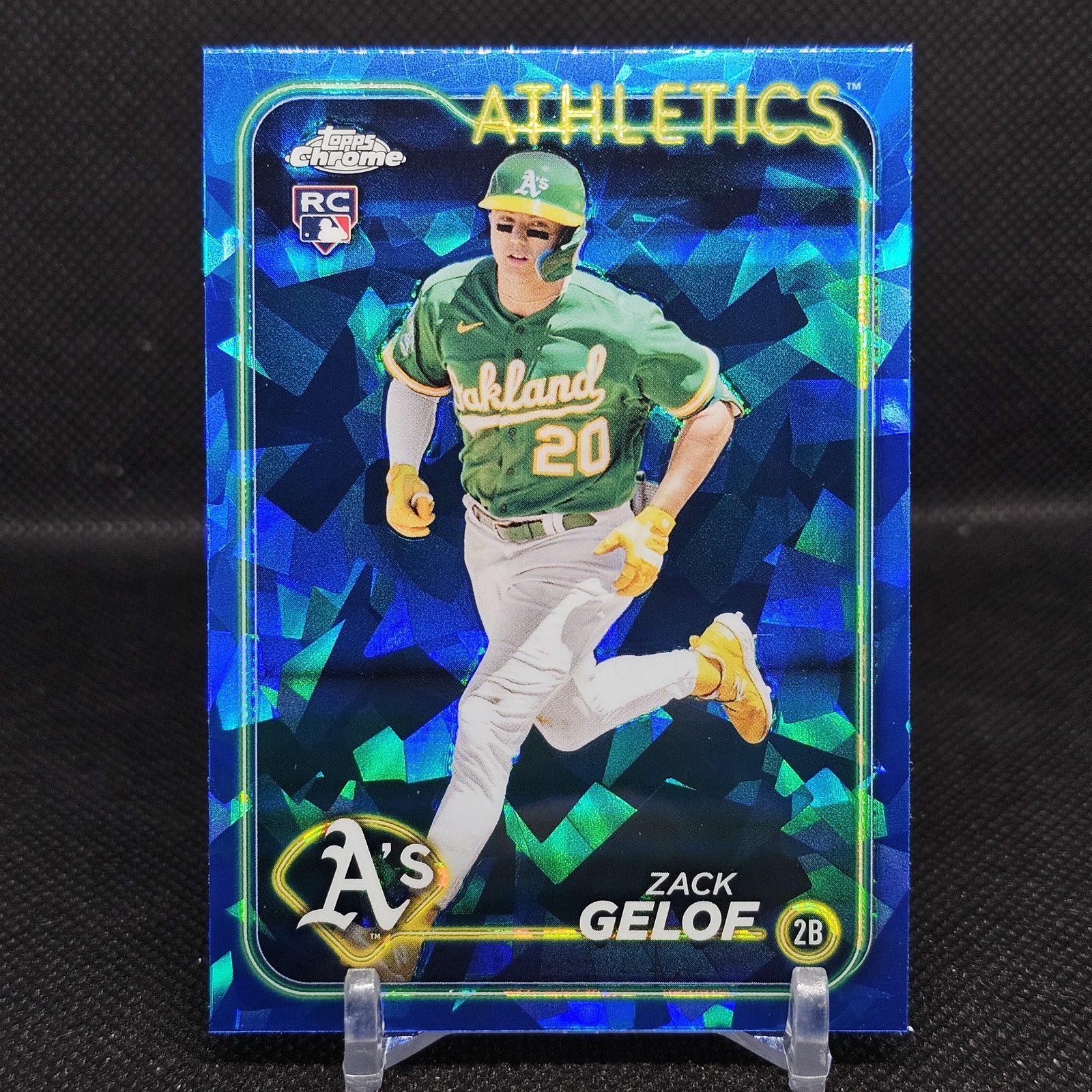 2024 Topps Chrome Sapphire Edition #166 Zack Gelof Rookie
