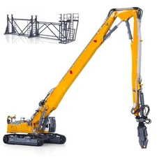 LESU 1/14 RC Full Hydraulic Demolition Excavator Digger LR960 Model Pump Valve