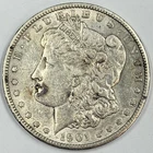 1901-S $1 Morgan Dollar 90% Silver San Francisco US Coin - BETTER DATE!