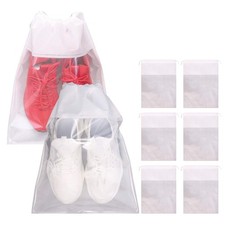 8 Pack Portable Shoe Bags for Travel Large Shoes Pouch Storage Organizer Clea...
