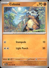 Cubone Common SV09: Journey Together 076/159 NM