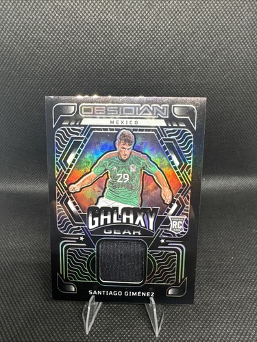 2022 Obsidian SANTIAGO GIMENEZ RC Rookie Galaxy Gear Jersey Prizm /199 Mexico