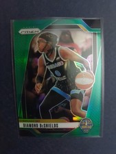 2024-25 Prizm Wnba Diamond Deshields #8 Green Prizm