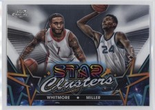 2023-24 Topps Cosmic Chrome Star Clusters Brandon Miller Cam Whitmore #SC-13 rw6