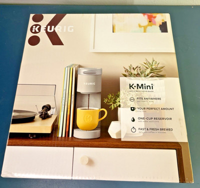 Keurig K-Mini Plus Single Serve K-Cup Pod Coffee Maker Studio Gray Free Ship