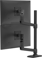 Ergotron Lx Dual Stacking Arm - 45-509-224 Desk Mount - Black