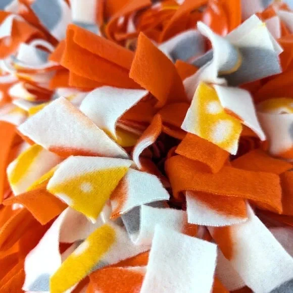 NEW Dog/Cat Snuffle Mat - Orange Cream #49 - Image 2 of 3