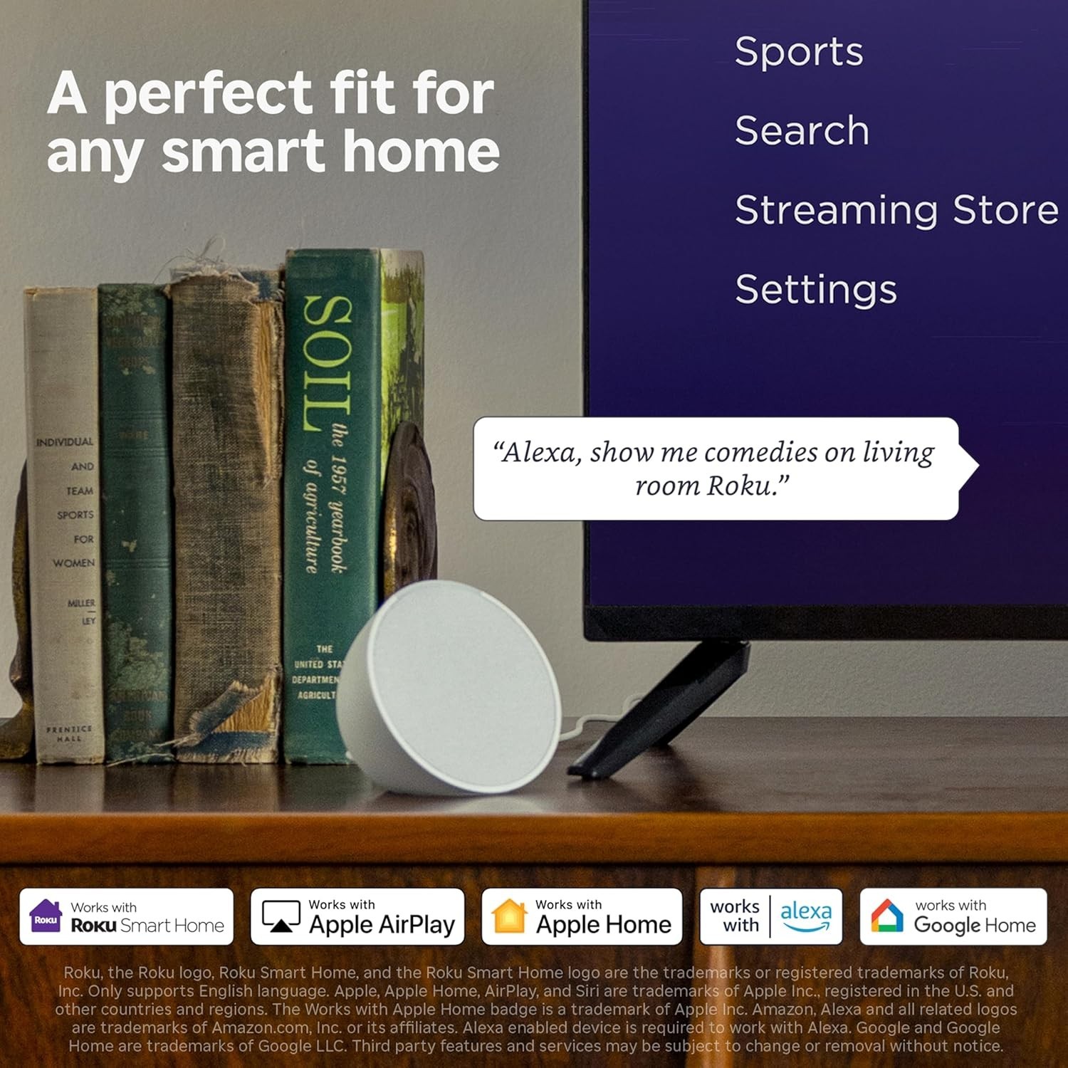 Roku Streambar SE | 2-in-1 TV Soundbar with Built-in 4K/HD/HDR Streaming, Premiu