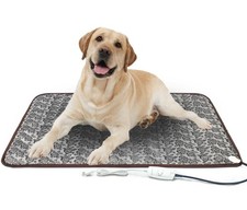 Pet Heating Pad for Large Dogs Cats, 34X21 inch, Waterproof, Easy Clean, Temp...
