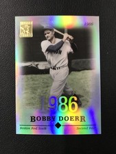 2004 Topps Tribute HOF #61 Bobby Doerr Boston Red Sox HOF: 1986